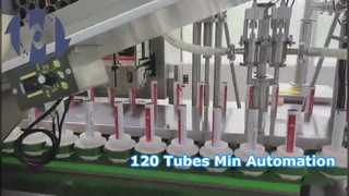 Machine de remplissage et de scellage de tubes métalliques TF-120