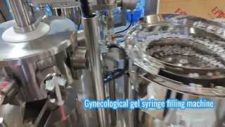 Machine de remplissage de seringues de gel gynécologique