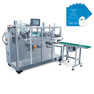 Masque facial non tissé à grande vitesse faisant à machine le cachetage remplissant complètement automatique