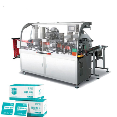 Machine de conditionnement humide de chiffons de restaurant, mini machine à emballer humide de empaquetage de tissu