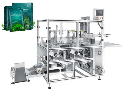 30 sacs Min Facial Mask Packing Machine Tray Fold Cosmetics Box interne