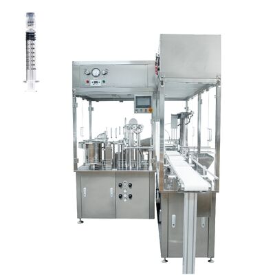 Machine de remplissage et de bouchonage sous vide de seringue préremplie