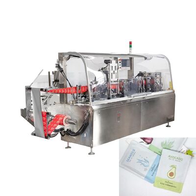 Machine d'emballage automatique de tissus humides à feuille unique, Machine de conditionnement de sachets à scellage latéral 3/4 pour hôtel