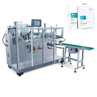 Machine de remplissage faciale de masque de Min Semi Auto Flat Bags de 60 sacs pour des cosmétiques