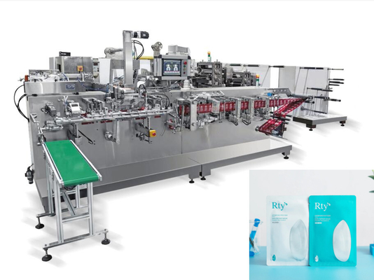 Masque protecteur de beauté de rendement élevé faisant à machine 0 chaînes de la production g/m2