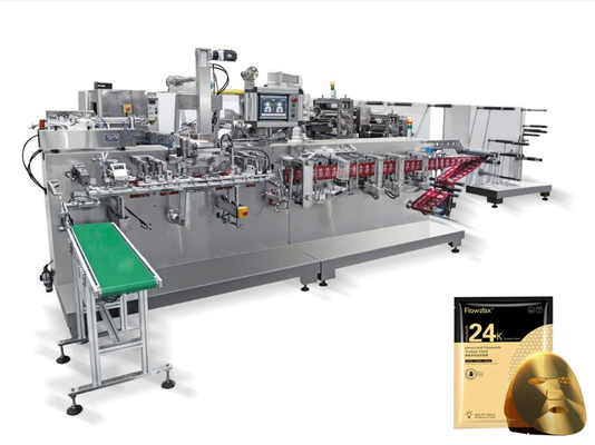 Pour le type cosmétique masque facial non tissé de l'usine VPD400 faisant la machine