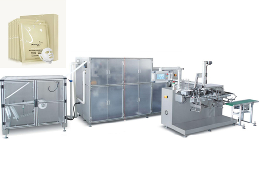 Machine de conditionnement cosmétique complètement automatique de pliage de masque protecteur multifonctionnelle