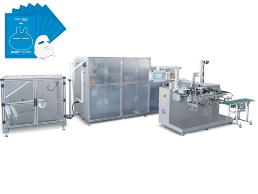 Côté 3 scellant le matériel facial de composé de contrôle de PLC de machine à emballer de masque