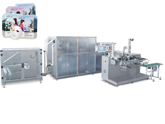 Cosmétique à grande vitesse facial de la machine 60Hz de pliage de masque de feuille de certification de la CE