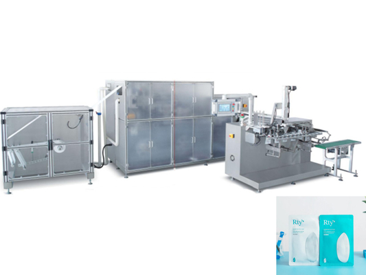Cachetage calmant de remplissage de pliage de machine à emballer de masque de hydrater cosmétique