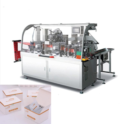 Côté quatre horizontal scellant le tissu humide faisant la machine avec le petit sachet