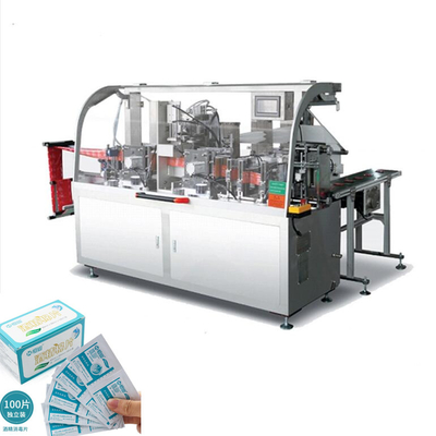 120bags/Min Packing Alcohol Pad Wet essuie la machine