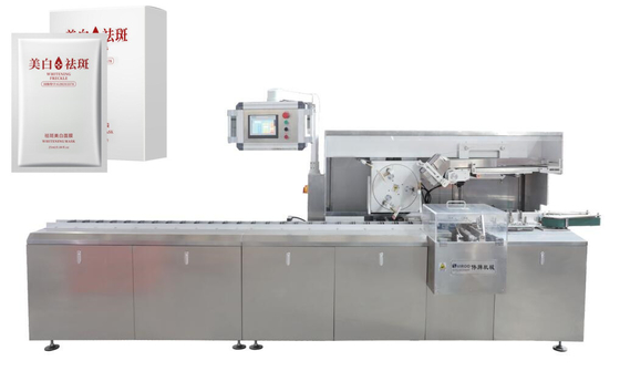 Le PLC automatique de machine à emballer de boîte d'AISI 304 a commandé 120 boîtes/minute
