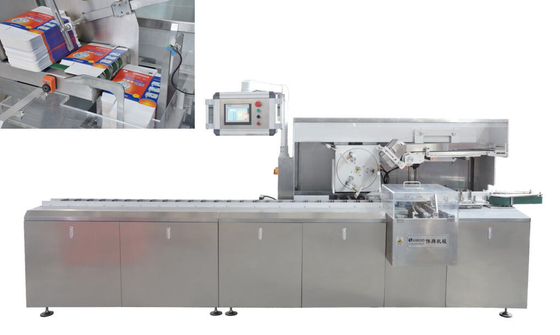 machine de cartonnage de tube de fois de 120pcs/Min Pharmaceutical Cartoning Machine 4