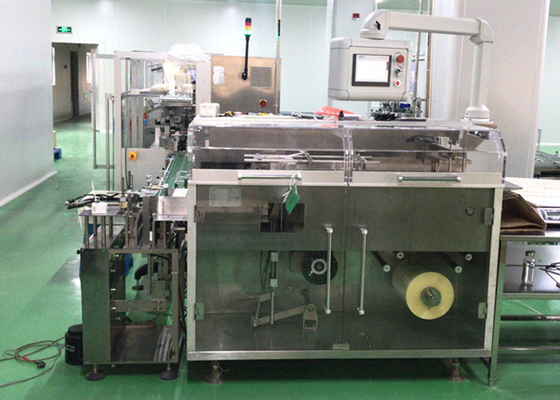 Machine de rétrécissement automatique horizontale de pellicule d'emballage pour l'opération simple de boîte de cigarette