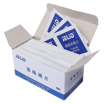 Chiffons humides de stérilisation de machine à emballer de tissu de protection d'alcool, mini machine à emballer humide de empaquetage de tissu