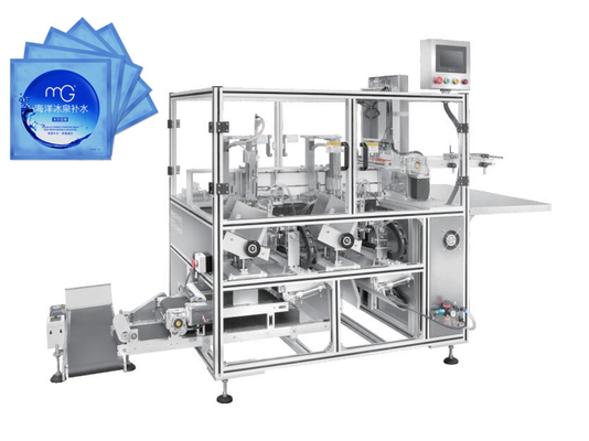 Machine non tissée 1.2KW de pliage de film de masque protecteur semi automatique
