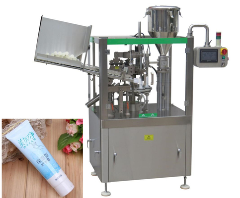 Protection solaire molle de scellage de crème de pâte dentifrice de machine de remplissage cosmétique de tube