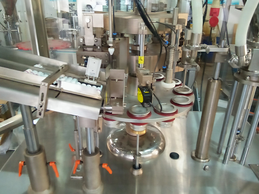 Remplissage en aluminium et machine de scellage 40/Min en plastique 200ml de tube de pâte dentifrice