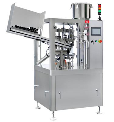 Remplissage en aluminium et machine de scellage 40/Min en plastique 200ml de tube de pâte dentifrice