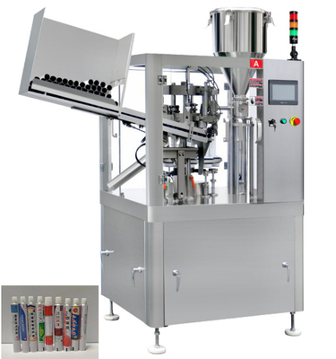 Remplissage mou automatique de tube d'Al Aluminum /Plastic et remplisseur de scellage de fermeture de colle de crème de main de cosmétique de lotion de machine
