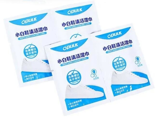 Les chiffons humides de sachet simple usinent la machine à emballer complètement automatique de chiffons de bacteriostasisi