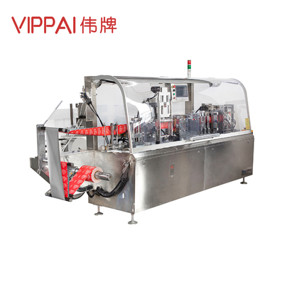 Les chiffons humides de sachet simple usinent la machine à emballer complètement automatique de chiffons de bacteriostasisi