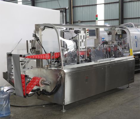 Lingette humide professionnelle d'une seule pièce faisant la machine équipement d'emballage de tissu de cachetage de quatre côtés