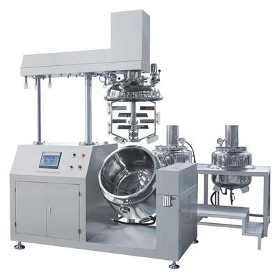 Machines pour le mélange sous vide, homogénéisateurs, réservoirs de mélange de pâtes, machines pour la fabrication de lotions et de crèmes corporelles