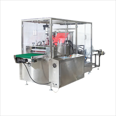 L'alcool médical de coton d'une seule pièce à grande vitesse tamponne la machine à emballer