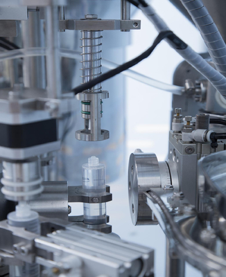 Machine de remplissage automatique de petite seringue adhésive viscoélastique directe d'usine