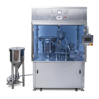 Machine automatique de remplissage de seringues en plastique aseptique pré-remplie