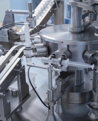 Machine de remplissage automatique de petite seringue adhésive viscoélastique directe d'usine