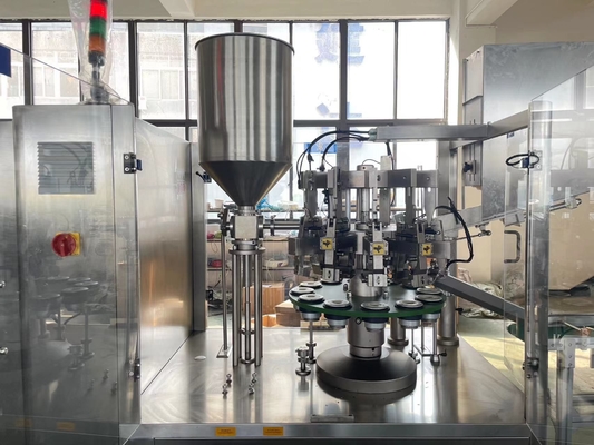 Ointement baume à lèvres pommade tube de soins de la peau dentifrice machine de remplissage et d'étanchéité de la crème cosmétique machine d'étanchéité
