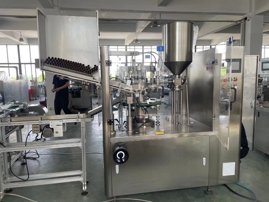 Ointement baume à lèvres pommade tube de soins de la peau dentifrice machine de remplissage et d'étanchéité de la crème cosmétique machine d'étanchéité