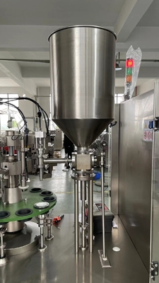 Machine automatique de remplissage et d'étanchéité de tube en plastique pour les dentifrices