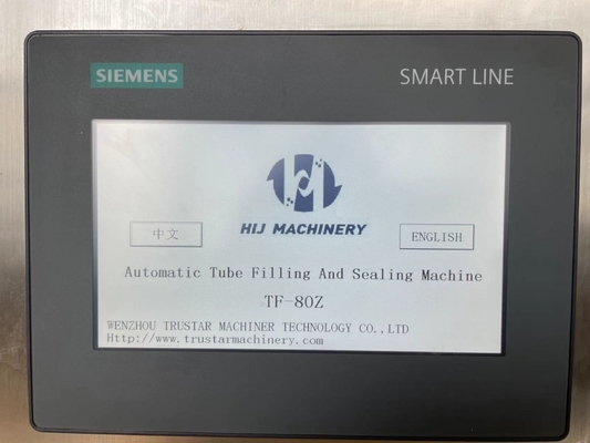 Machine semi-automatique de remplissage et d'étanchéité de pâte avec une précision de ± 1% et un système de contrôle PLC
