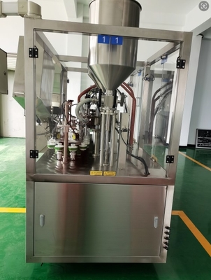 Machine automatique de remplissage et d'étanchéité de tubes en plastique souple pour tubes en aluminium pour crème cosmétique