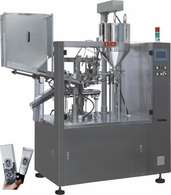 Machine de scellement de remplissage de tubes souples en aluminium stratifié de précision Vitesse 50-75pcs/Min