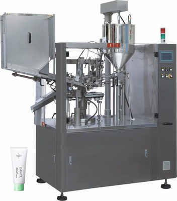 Machine de remplissage et d' étanchéité thermique de tubes de remplissage et d' étanchéité à pleine charge PLC pour 5-250 ml