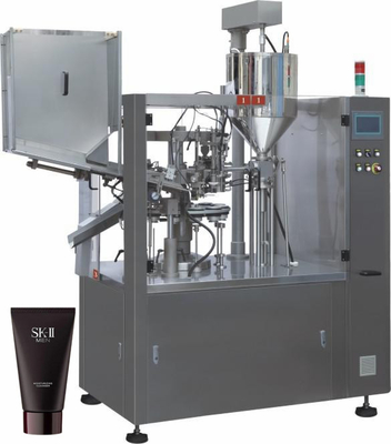Machine polyvalente de remplissage et d'étanchéité de tubes mous pour les produits alimentaires et cosmétiques