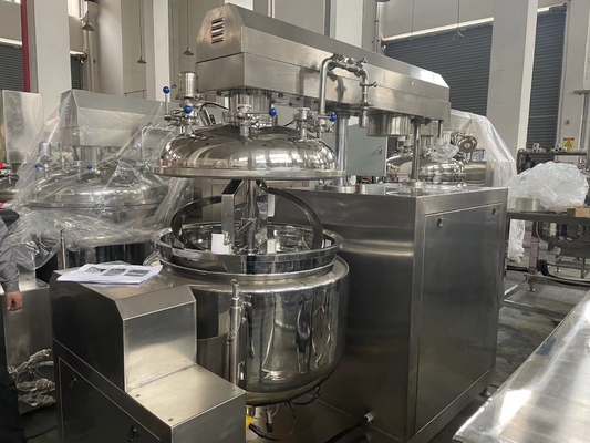 Mayonnaise blanchiment de la peau couleur des cheveux teinture crème cosmétique machine à mélanger homogénéiseur sous vide mélangeur émulsifiant