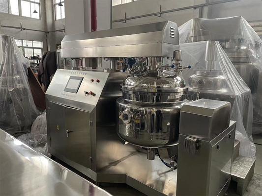 Machines pour le mélange sous vide, homogénéisateurs, réservoirs de mélange de pâtes, machines pour la fabrication de lotions et de crèmes corporelles