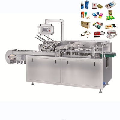 Machine à cartonner pour les emballages cosmétiques à bulbes