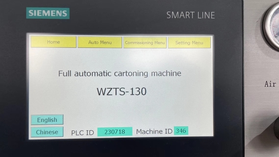 Machine à emballer des sachets de produits de base pour cigarettes
