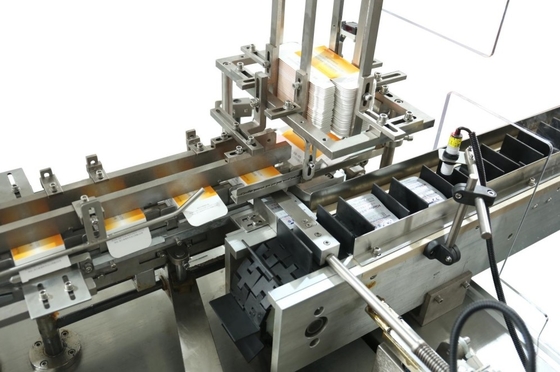 Machine automatique à grande vitesse de cartonnage de boîtes de savon en continu