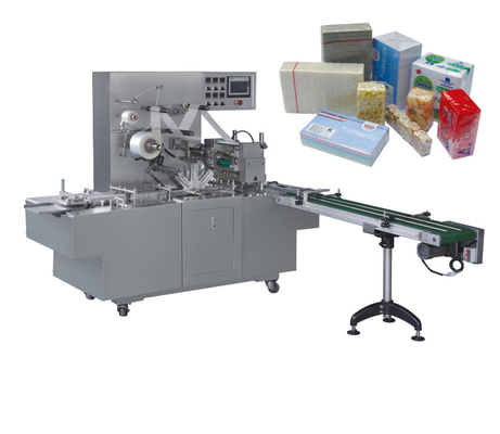 Vente à chaud boîte cadeau de parfum automatique machine d'emballage de cellophane 3d machine d'emballage de film de cellophane