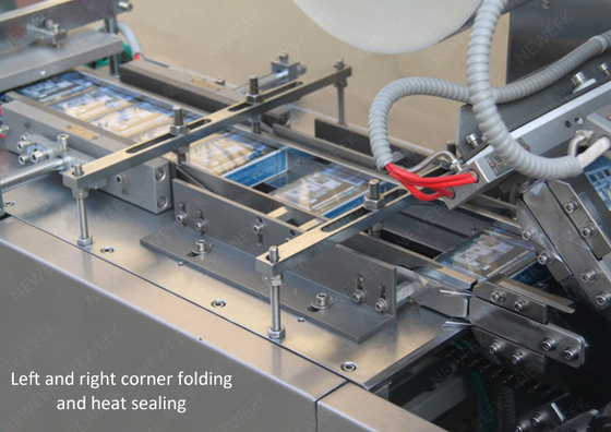 Machine d'emballage en film de cellophane transparent BOPP pour médicaments