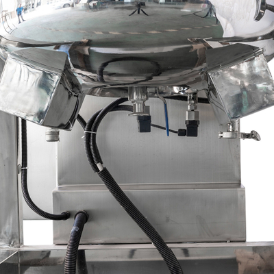 Vêtement à double veste chauffage électrique mélangeur industriel lotion de crème cosmétique homogénéiseur réservoir sous vide émulsifiant