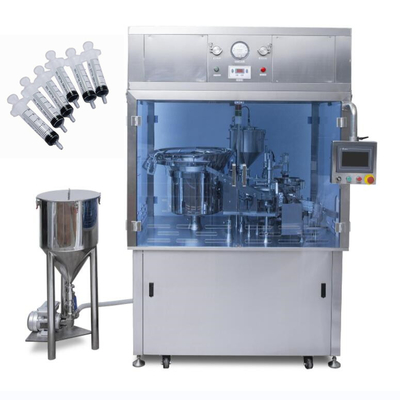 Machine automatique de remplissage de seringue en acier inoxydable 8 ml/1800 - 2100 par heure